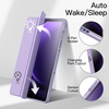 image:imageJETech Case Cover for Samsung Galaxy Tab S10 LiteS10 FES9 FE 109 Black  Clear Transparent Back S Pen Holder Slim Shockproof Protection TriFold Stand Auto WakeSleepLight Purple