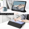 image:imageJETech Case Cover for Samsung Galaxy Tab S10 LiteS10 FES9 FE 109 Black  Clear Transparent Back S Pen Holder Slim Shockproof Protection TriFold Stand Auto WakeSleepBlack