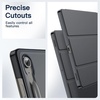 image:imageJETech Case Cover for Samsung Galaxy Tab S10 LiteS10 FES9 FE 109 Black  Slim Translucent Back Design TriFold Stand Support S Pen Charging Auto WakeSleep Lightweight Shockproof ProtectionGray