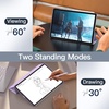 image:imageJETech Case Cover for Samsung Galaxy Tab S10 LiteS10 FES9 FE 109 Black  Slim Translucent Back Design TriFold Stand Support S Pen Charging Auto WakeSleep Lightweight Shockproof ProtectionLavender