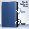 image:imageJETech Case Cover for Samsung Galaxy Tab S10 LiteS10 FES9 FE 109 Black  Slim Translucent Back Design TriFold Stand Support S Pen Charging Auto WakeSleep Lightweight Shockproof ProtectionNavy