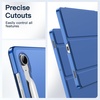 image:imageJETech Case Cover for Samsung Galaxy Tab S10 LiteS10 FES9 FE 109 Black  Slim Translucent Back Design TriFold Stand Support S Pen Charging Auto WakeSleep Lightweight Shockproof ProtectionNavy
