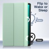 image:imageJETech Case Cover for Samsung Galaxy Tab S10 LiteS10 FES9 FE 109 Black  Slim Translucent Back Design TriFold Stand Support S Pen Charging Auto WakeSleep Lightweight Shockproof ProtectionMint