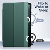 image:imageJETech Case Cover for Samsung Galaxy Tab S10 LiteS10 FES9 FE 109 Black  Slim Translucent Back Design TriFold Stand Support S Pen Charging Auto WakeSleep Lightweight Shockproof ProtectionMidnight Green