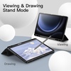 image:imageJETech Case Cover for Samsung Galaxy Tab S10 LiteS10 FES9 FE 109 Black  Soft TPU Protection S Pen Holder TriFold Stand Supports S Pen Charging Auto WakeSleep Shockproof Lightweight DesignBlack