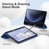 image:imageJETech Case Cover for Samsung Galaxy Tab S10 LiteS10 FES9 FE 109 Black  Soft TPU Protection S Pen Holder TriFold Stand Supports S Pen Charging Auto WakeSleep Shockproof Lightweight DesignNavy