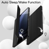 image:imageJETech Case Cover for Samsung Galaxy Tab S10 LiteS10 FES9 FE 109 Black  Soft TPU Protection S Pen Holder TriFold Stand Supports S Pen Charging Auto WakeSleep Shockproof Lightweight DesignBlack