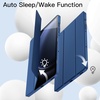 image:imageJETech Case Cover for Samsung Galaxy Tab S10 LiteS10 FES9 FE 109 Black  Soft TPU Protection S Pen Holder TriFold Stand Supports S Pen Charging Auto WakeSleep Shockproof Lightweight DesignNavy