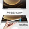image:imageJETech Case Cover for Samsung Galaxy Tab S10 LiteS10 FES9 FE 109 Black  Soft TPU Protection S Pen Holder TriFold Stand Supports S Pen Charging Auto WakeSleep Shockproof Lightweight DesignSilver