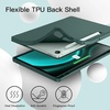 image:imageJETech Case Cover for Samsung Galaxy Tab S10 LiteS10 FES9 FE 109 Black  Soft TPU Protection S Pen Holder TriFold Stand Supports S Pen Charging Auto WakeSleep Shockproof Lightweight DesignMidnight Green