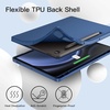 image:imageJETech Case Cover for Samsung Galaxy Tab S10 LiteS10 FES9 FE 109 Black  Soft TPU Protection S Pen Holder TriFold Stand Supports S Pen Charging Auto WakeSleep Shockproof Lightweight DesignNavy