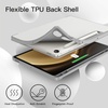 image:imageJETech Case Cover for Samsung Galaxy Tab S10 LiteS10 FES9 FE 109 Black  Soft TPU Protection S Pen Holder TriFold Stand Supports S Pen Charging Auto WakeSleep Shockproof Lightweight DesignSilver