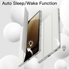image:imageJETech Case Cover for Samsung Galaxy Tab S10 LiteS10 FES9 FE 109 Black  Soft TPU Protection S Pen Holder TriFold Stand Supports S Pen Charging Auto WakeSleep Shockproof Lightweight DesignSilver