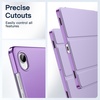 image:imageJETech Case Cover for Samsung Galaxy Tab S11 Black  Slim Translucent Back Design TriFold Stand Support S Pen Pairing Auto WakeSleep Lightweight Shockproof ProtectionLavender