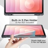 image:imageJETech Case Cover for Samsung Galaxy Tab S11 Black  Soft TPU Protection S Pen Holder TriFold Stand Supports S Pen Charging Auto WakeSleep Shockproof Lightweight DesignGray