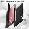 image:imageJETech Case Cover for Samsung Galaxy Tab S11 Black  Soft TPU Protection S Pen Holder TriFold Stand Supports S Pen Charging Auto WakeSleep Shockproof Lightweight DesignBlack