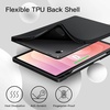 image:imageJETech Case Cover for Samsung Galaxy Tab S11 Black  Soft TPU Protection S Pen Holder TriFold Stand Supports S Pen Charging Auto WakeSleep Shockproof Lightweight DesignBlack