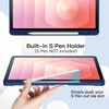 image:imageJETech Case Cover for Samsung Galaxy Tab S11 Black  Soft TPU Protection S Pen Holder TriFold Stand Supports S Pen Charging Auto WakeSleep Shockproof Lightweight DesignNavy