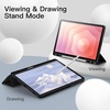 image:imageJETech Case Cover for Samsung Galaxy Tab S11 Black  Soft TPU Protection S Pen Holder TriFold Stand Supports S Pen Charging Auto WakeSleep Shockproof Lightweight DesignBlack