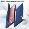 image:imageJETech Case Cover for Samsung Galaxy Tab S11 Black  Soft TPU Protection S Pen Holder TriFold Stand Supports S Pen Charging Auto WakeSleep Shockproof Lightweight DesignNavy