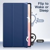 image:imageJETech Case Cover for Samsung Galaxy Tab S11 Ultra Black  Slim Translucent Back Design TriFold Stand Support S Pen Pairing Auto WakeSleep Lightweight Shockproof ProtectionNavy