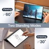 image:imageJETech Case Cover for Samsung Galaxy Tab S11 Ultra Black  Slim Translucent Back Design TriFold Stand Support S Pen Pairing Auto WakeSleep Lightweight Shockproof ProtectionBlack
