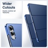 image:imageJETech Case Cover for Samsung Galaxy Tab S11 Ultra Black  Slim Translucent Back Design TriFold Stand Support S Pen Pairing Auto WakeSleep Lightweight Shockproof ProtectionNavy