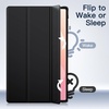 image:imageJETech Case Cover for Samsung Galaxy Tab S11 Ultra Black  Slim Translucent Back Design TriFold Stand Support S Pen Pairing Auto WakeSleep Lightweight Shockproof ProtectionBlack