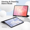 image:imageJETech Case Cover for Samsung Galaxy Tab S11 Ultra Black  Soft TPU Protection S Pen Holder TriFold Stand Supports S Pen Charging Auto WakeSleep Shockproof Lightweight DesignBlack