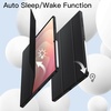 image:imageJETech Case Cover for Samsung Galaxy Tab S11 Ultra Black  Soft TPU Protection S Pen Holder TriFold Stand Supports S Pen Charging Auto WakeSleep Shockproof Lightweight DesignBlack
