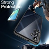image:imageJETech Case for Samsung Galaxy A14 AntiYellowing Clear  Shockproof Protection Scratch Resistant Hard PC Back Durable Transparent TPU BumperBlack