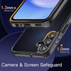 image:imageJETech Case for Samsung Galaxy A14 AntiYellowing Clear  Shockproof Protection Scratch Resistant Hard PC Back Durable Transparent TPU BumperBlack