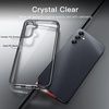 image:imageJETech Case for Samsung Galaxy A14 AntiYellowing Clear  Shockproof Protection Scratch Resistant Hard PC Back Durable Transparent TPU BumperBlack