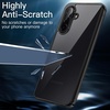 image:imageJETech Case for Samsung Galaxy A14 AntiYellowing Clear  Shockproof Protection Scratch Resistant Hard PC Back Durable Transparent TPU BumperBlack