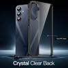 image:imageJETech Case for Samsung Galaxy A14 AntiYellowing Clear  Shockproof Protection Scratch Resistant Hard PC Back Durable Transparent TPU BumperBlack