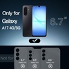 image:imageJETech Case for Samsung Galaxy A14 AntiYellowing Clear  Shockproof Protection Scratch Resistant Hard PC Back Durable Transparent TPU BumperBlack