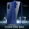image:imageJETech Case for Samsung Galaxy A14 AntiYellowing Clear  Shockproof Protection Scratch Resistant Hard PC Back Durable Transparent TPU BumperBlue