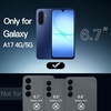 image:imageJETech Case for Samsung Galaxy A14 AntiYellowing Clear  Shockproof Protection Scratch Resistant Hard PC Back Durable Transparent TPU BumperBlue