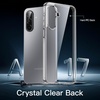 image:imageJETech Case for Samsung Galaxy A14 AntiYellowing Clear  Shockproof Protection Scratch Resistant Hard PC Back Durable Transparent TPU BumperClear