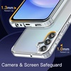 image:imageJETech Case for Samsung Galaxy A14 AntiYellowing Clear  Shockproof Protection Scratch Resistant Hard PC Back Durable Transparent TPU BumperClear