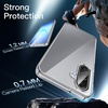 image:imageJETech Case for Samsung Galaxy A14 AntiYellowing Clear  Shockproof Protection Scratch Resistant Hard PC Back Durable Transparent TPU BumperClear