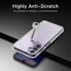 image:imageJETech Case for Samsung Galaxy A14 AntiYellowing Clear  Shockproof Protection Scratch Resistant Hard PC Back Durable Transparent TPU BumperClear