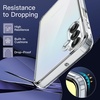 image:imageJETech Case for Samsung Galaxy A14 AntiYellowing Clear  Shockproof Protection Scratch Resistant Hard PC Back Durable Transparent TPU BumperClear