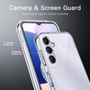 image:imageJETech Case for Samsung Galaxy A14 AntiYellowing Clear  Shockproof Protection Scratch Resistant Hard PC Back Durable Transparent TPU BumperClear