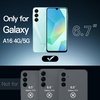 image:imageJETech Case for Samsung Galaxy A14 AntiYellowing Clear  Shockproof Protection Scratch Resistant Hard PC Back Durable Transparent TPU BumperLight Green