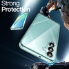image:imageJETech Case for Samsung Galaxy A14 AntiYellowing Clear  Shockproof Protection Scratch Resistant Hard PC Back Durable Transparent TPU BumperLight Green