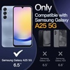 image:imageJETech Case for Samsung Galaxy A25 AntiYellowing Clear  Shockproof Protection Scratch Resistant Hard PC Back Durable Transparent TPU BumperClear