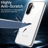 image:imageJETech Case for Samsung Galaxy A25 AntiYellowing Clear  Shockproof Protection Scratch Resistant Hard PC Back Durable Transparent TPU BumperClear