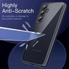 image:imageJETech Case for Samsung Galaxy A35 AntiYellowing Clear  Shockproof Protection Scratch Resistant Hard PC Back Durable Transparent TPU BumperBlack