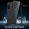 image:imageJETech Case for Samsung Galaxy A35 AntiYellowing Clear  Shockproof Protection Scratch Resistant Hard PC Back Durable Transparent TPU BumperBlack